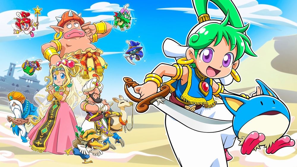 Wonder Boy Asha in Monster World in arrivo il prossimo anno Wonder Boy Asha in Monster World in arrivo il prossimo anno